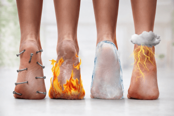 Simptomi problema sa stopalima - bol u peti, peckanje stopala, hladna stopala i umor nogu